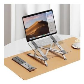 Ally MC N3-2 Gümüş Katlanabilir Metal Masaüstü Laptop Standı