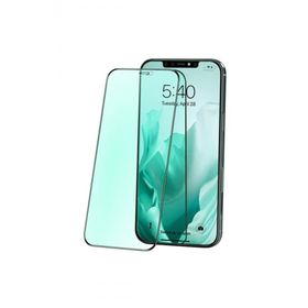 Ally Mobile Ally Iphone 12- 12 Pro 6.1 Siyah Anti Blue Green Light Göz Korumalı Tempered Full Ekran Koruyucu