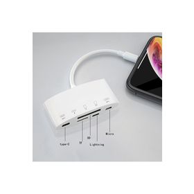 Ally NK-1040+Plus İPhone Lightning To SD-TF Card Usb Kamera Adaptörü