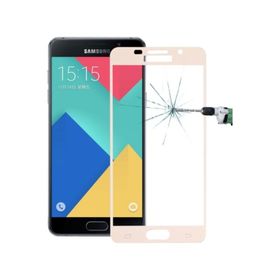 Ally Samsung Galaxy A5 A510 2016 Full Kaplama Renkli Siyah Ekran Koruyucu