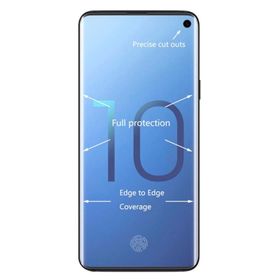 Ally Samsung Galaxy S10+ Plus 3d Kavisli Full Kırılmaz Cam Ekran Koruyucu