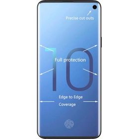 Ally Samsung Galaxy S10+ Plus 3d Kavisli Full Kırılmaz Cam Ekran Koruyucu