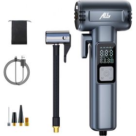 Ally ST-5530 Dijital Şarjlı Araç Lastik Siyah Hava Şişirme Pompası