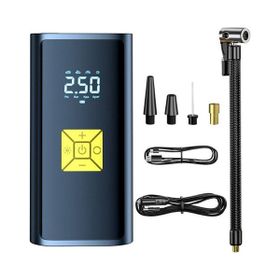 Ally ST-9620B Dijital Led Işıklı Taşınabilir Şarjlı Araç Lastik Hava Şişirme Pompası