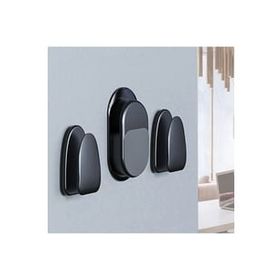 Ally Suction Hook 3 Parça Siyah Mıknatıslı Araç Ev Kablo Tutucu