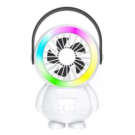 Ally TGZ6435-9976 Beyaz Şarjlı Astronot Fan Vantilatör