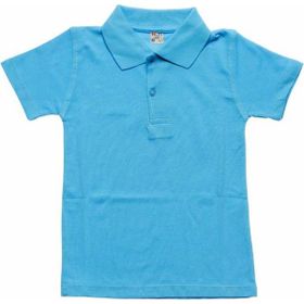 ALM 80238-011 Turkuaz Kısa Kol Çocuk Okul Lakos T-Shirt