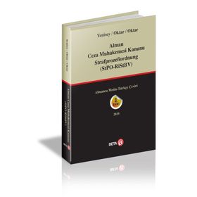 Alman Ceza Kanunu Strafgesetzbuch STGB Beta Yayınları