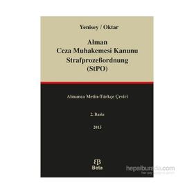 Alman Ceza Muhakemesi Kanunu StrafprozeBordnung StPO - Salih Oktar Feridun Yenisey