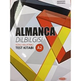 Almanca Dilbilgisi Konu Anlatımlı Test Kitabı A2 - Kurmay Elt