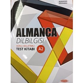 Almanca Dilbilgisi Konu Anlatımlı Test Kitabı A2 - Kurmay Elt