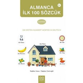 Almanca İlk Yüz Sözcük Çıkartma Kitabı - Heather Amery