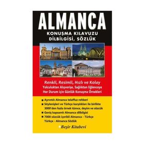 Almanca Konuşma Kılavuzu, Dilbilgisi, Sözlük - Bekir Orhan Doğan