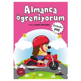 Almanca Öğreniyorum 3 + 4 + 5 Yaş - Beyaz Panda Yayınları