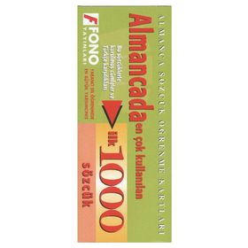 Almancada İlk 1000 Sözcük Kartları - kollektif