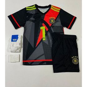 Almanya Euro 2024 Sezonu Siyah 3'lü Set Manuel Neuer Çocuk Kaleci Forması
