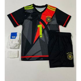 Almanya Euro 2024 Sezonu Siyah 3'lü Set Manuel Neuer Çocuk Kaleci Forması