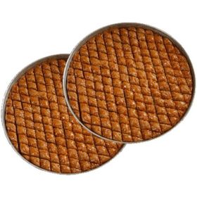 Almetal Yuvarlak Alüminyum 40 cm Baklava Tepsisi
