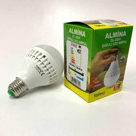 Almina DL-2025 15W Şarjlı Led Ampul