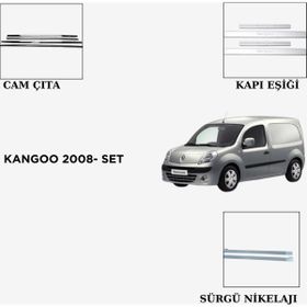 Alminox Oto Paslanmaz Çelik Kangoo 2008 Sürgü Nikelajı