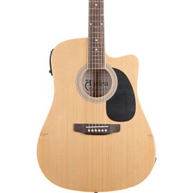 Almira F650N-C Naturel Elektro Akustik Gitar