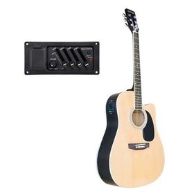Almira F650N-C Naturel Elektro Akustik Gitar