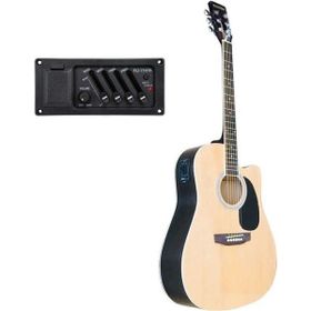 Almira F650N-C Naturel Elektro Akustik Gitar