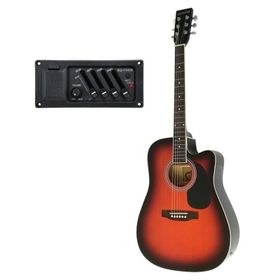 Almira F650N-SBC Sunburst Elektro Akustik Gitar