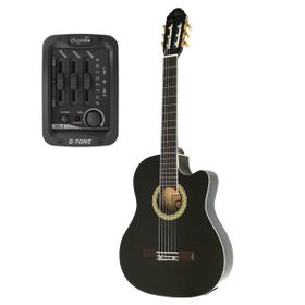 Almira MG917CE-BK Elektro Klasik Gitar siyah