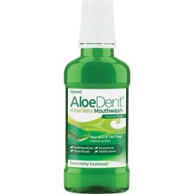 AloeDent Alkolsüz ve Florürsüz Ağız Kokusu Önleyici Doğal 250 ml Ağız Bakım Suyu