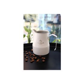 Aloha Kahve 500 ml Beyaz Süt Potu