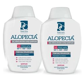 Alopecia Procapil ve IGF İçerikli 2x300 ml Şampuan