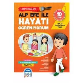 Alp Efe ile Hayatı Öğreniyorum - 10 Kitap Takım: 1. Sınıf Okuma Seti