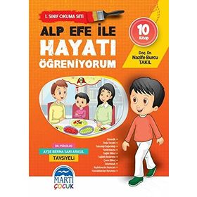 Alp Efe ile Hayatı Öğreniyorum - 10 Kitap Takım: 1. Sınıf Okuma Seti