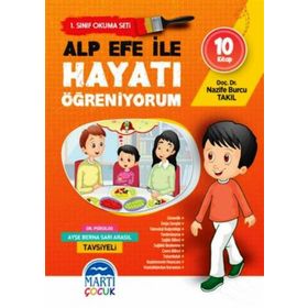 Alp Efe ile Hayatı Öğreniyorum - 10 Kitap Takım: 1. Sınıf Okuma Seti