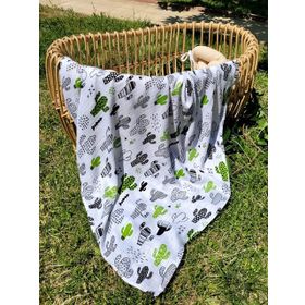 Alpar Tekstil 120x120 cm Kartuş Bambu Müslin Örtü Battaniye