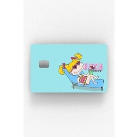 AlpCollection Angelica Tasarımlı Kredi Kartı Kaplama Etiket Sticker