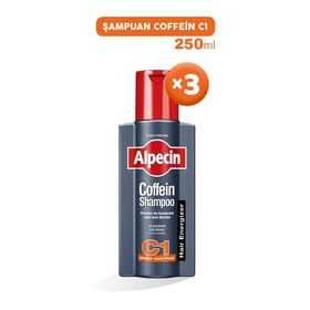 Alpecin 3 x 250 ml Saç Dökülme Karşıtı Coffein C1 Şampuan