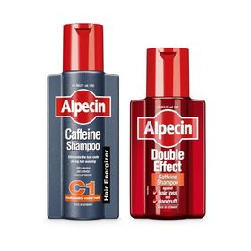 Alpecin Caffeine C1 Dökülme Karşıtı Şampuan + Doubleeffect Caffeine Dökülme ve Kepek Karşıt 250 ml Şampuan