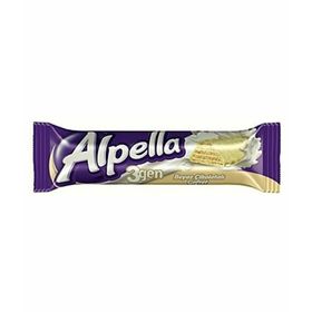 Alpella 3gen 28 gr Beyaz Gofret (24 adet)
