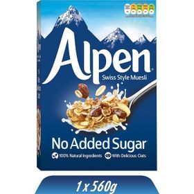 Alpen Musli Şekersiz 560 gr Kahvaltılık Gevrek