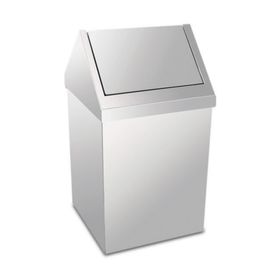 Alper Banyo 3800-306 Krom Çatı Kapaklı Çöp Kovası