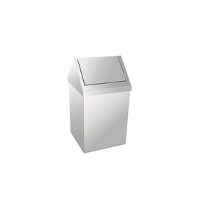 Alper Banyo 3800-325 Krom Çatı Kapaklı Çöp Kovası