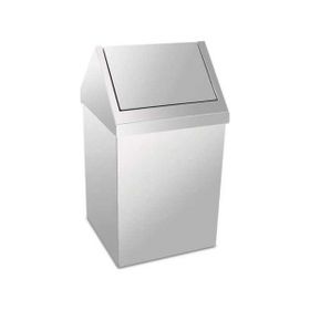 Alper Banyo 3800-325 Krom Çatı Kapaklı Çöp Kovası