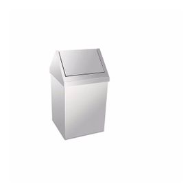 Alper Banyo 3800-336 Krom Çatı Kapaklı Çöp Kovası