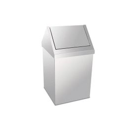 Alper Banyo 3800-345 Krom Çatı Kapaklı Çöp Kovası