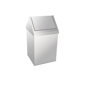 Alper Banyo 3800-345 Krom Çatı Kapaklı Çöp Kovası