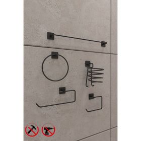 Alper Banyo Kare Model 5'li Banyo Seti