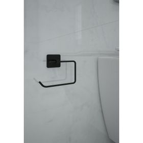 Alper Banyo Lilyum Siyah Kare Tuvalet Kağıtlığı