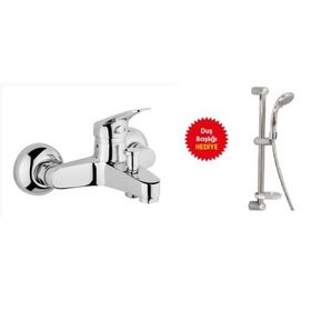 Alper Banyo Madrid Aç-Kapa Banyo Bataryası ve Sürgülü Duş Seti
